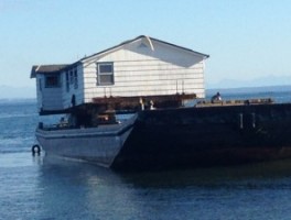 belfair house on barge