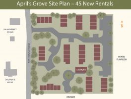 opal april's grove site plan
